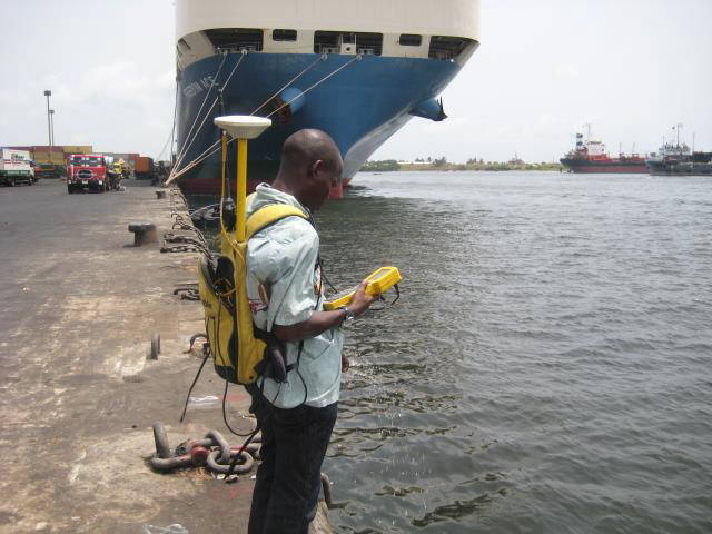 Topographic Survey of Terminals A,B,C and D, on Tincan Island, Lagos State. Client: Johnak Engineering Ltd.
